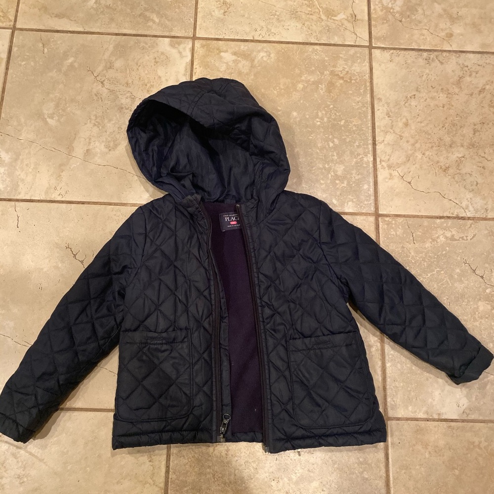 Navy Blue Girls Jacket